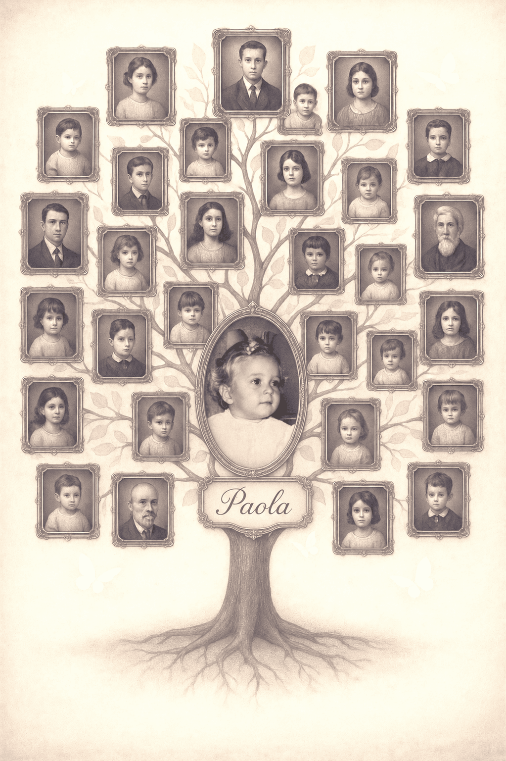 Albero genealogico di Paola
