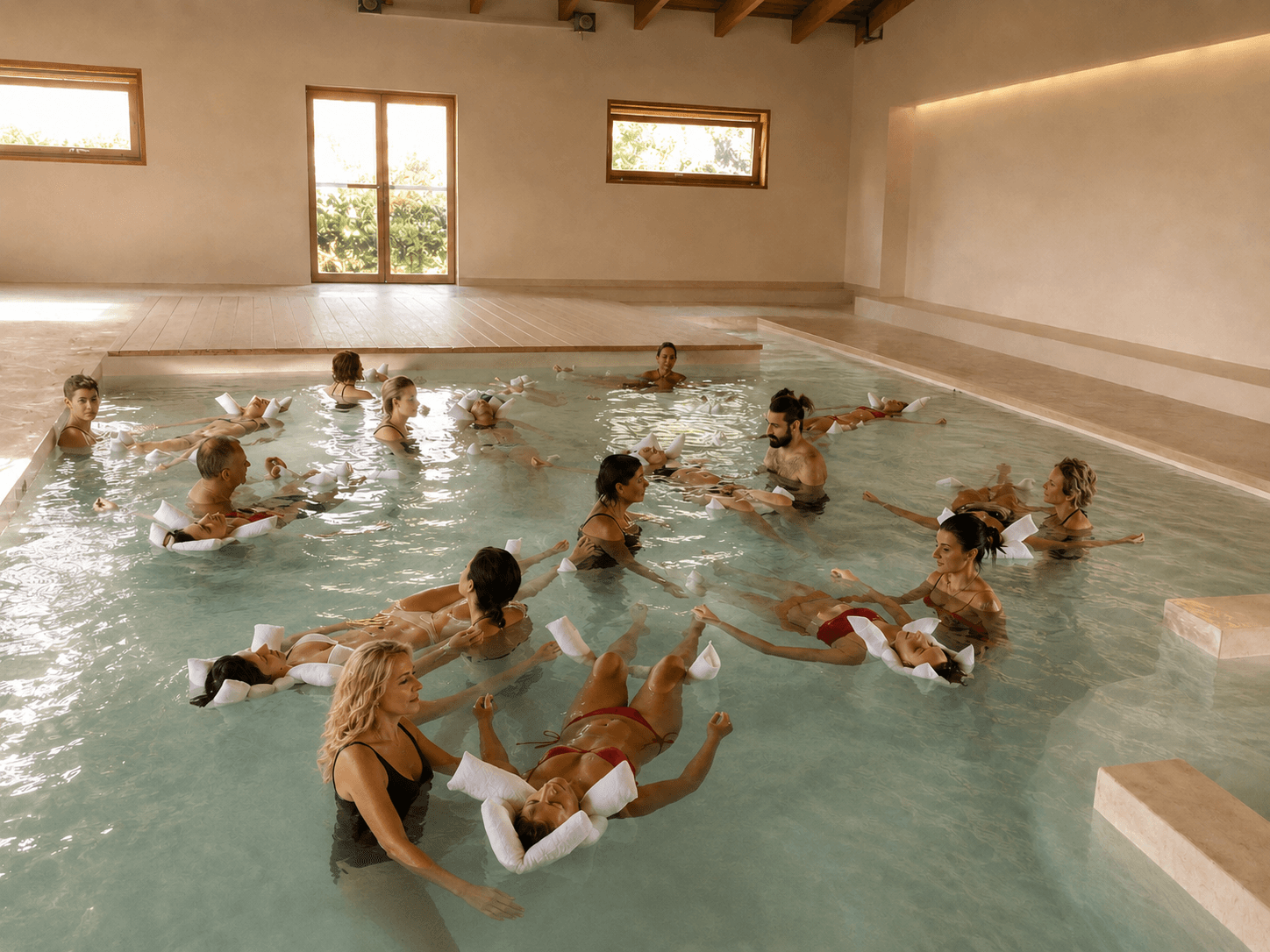 Sessione Emerge in acqua calda