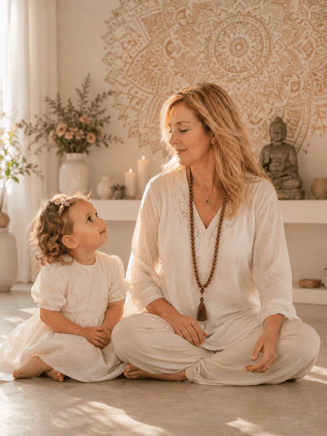 Paola con la sua bambina interiore - Metamedicina