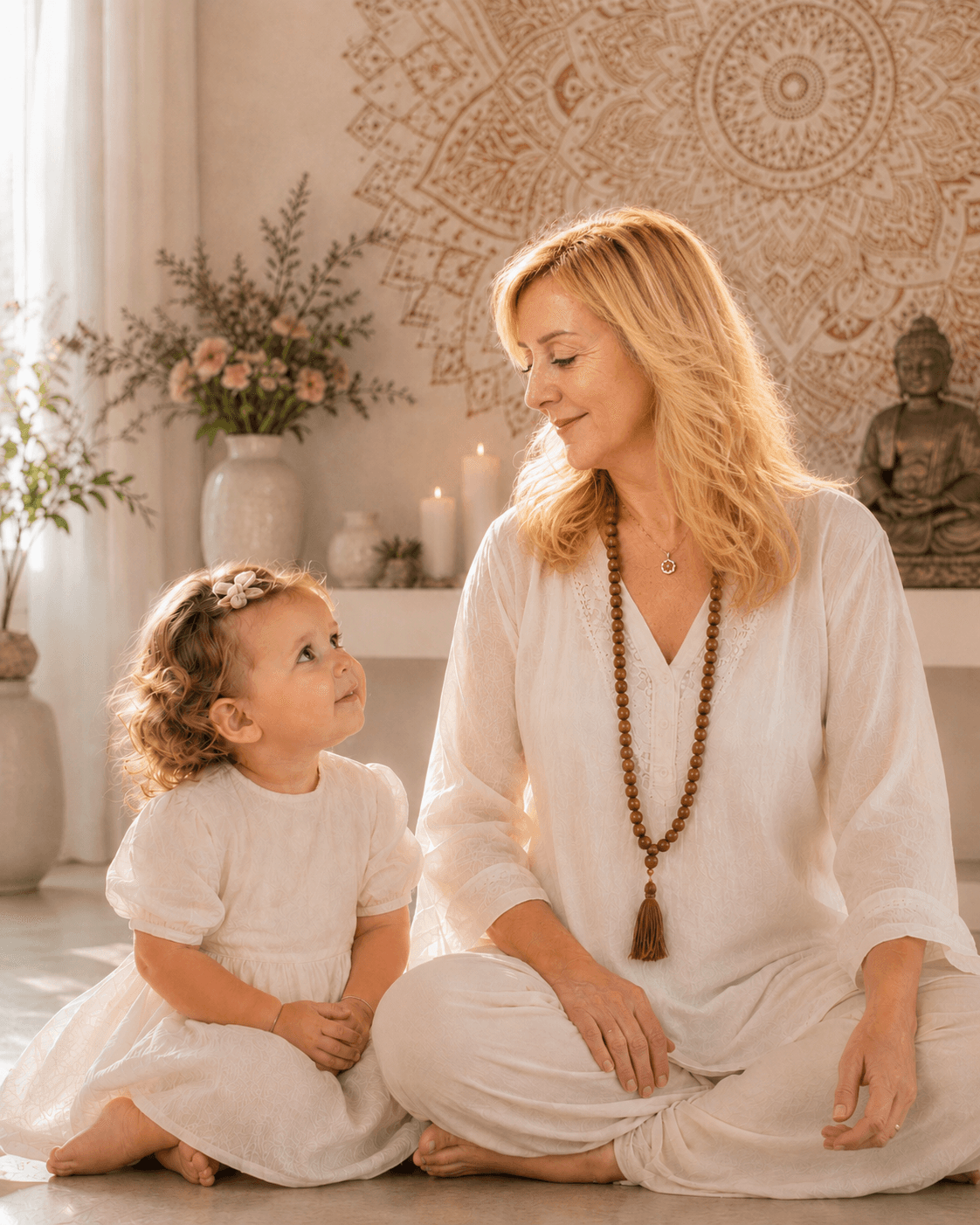 Paola con la sua bambina interiore - Metamedicina